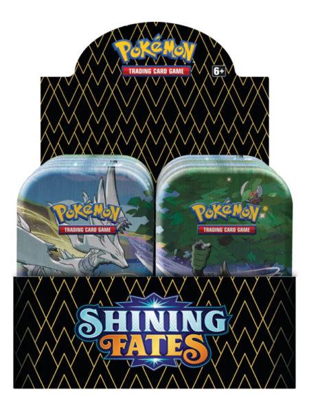 X10 Shining Fates Collectors Mini Tins Case Pokemon Cards TCG Brand New Sealed